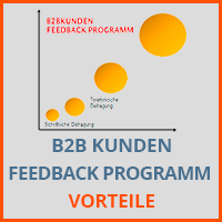 B2B KUNDEN FEEDBACK PROGRAMM  - Vorteile